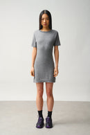 Robe Col Rond Sans Manches - Lynn - Marron