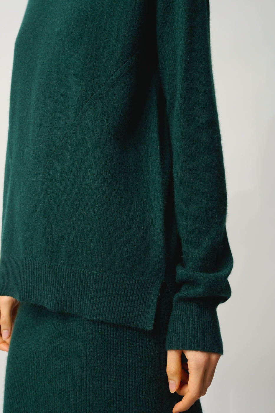 Jersey de cuello alto - Madeline - Ciprés