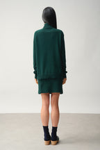 Jersey de cuello alto - Madeline - Ciprés