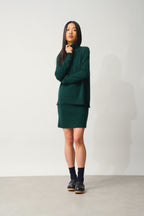 Jersey de cuello alto - Madeline - Ciprés