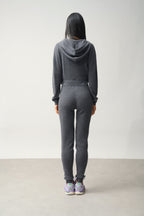 Jogging - 100% Cachemire 2 Fils - Anthracite Chiné