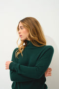 Jersey Cuello Vuelto - Eileen - Ciprés