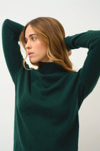 Jersey Cuello Vuelto - Eileen - Ciprés