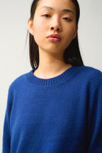 Pull Col Rond 4 Fils - Jetsan - Minuit