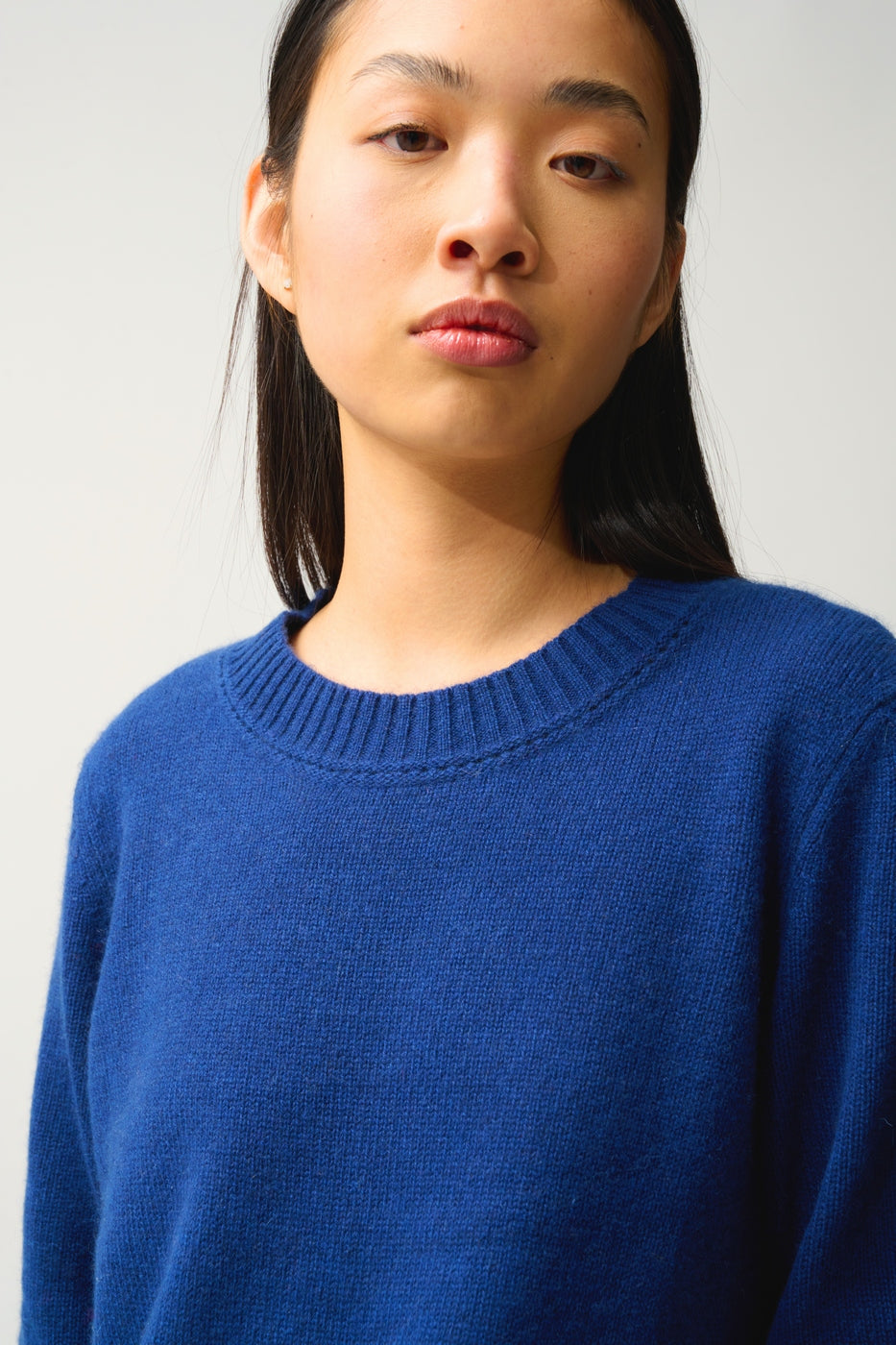 Pull Col Rond 4 Fils - Jetsan - Minuit