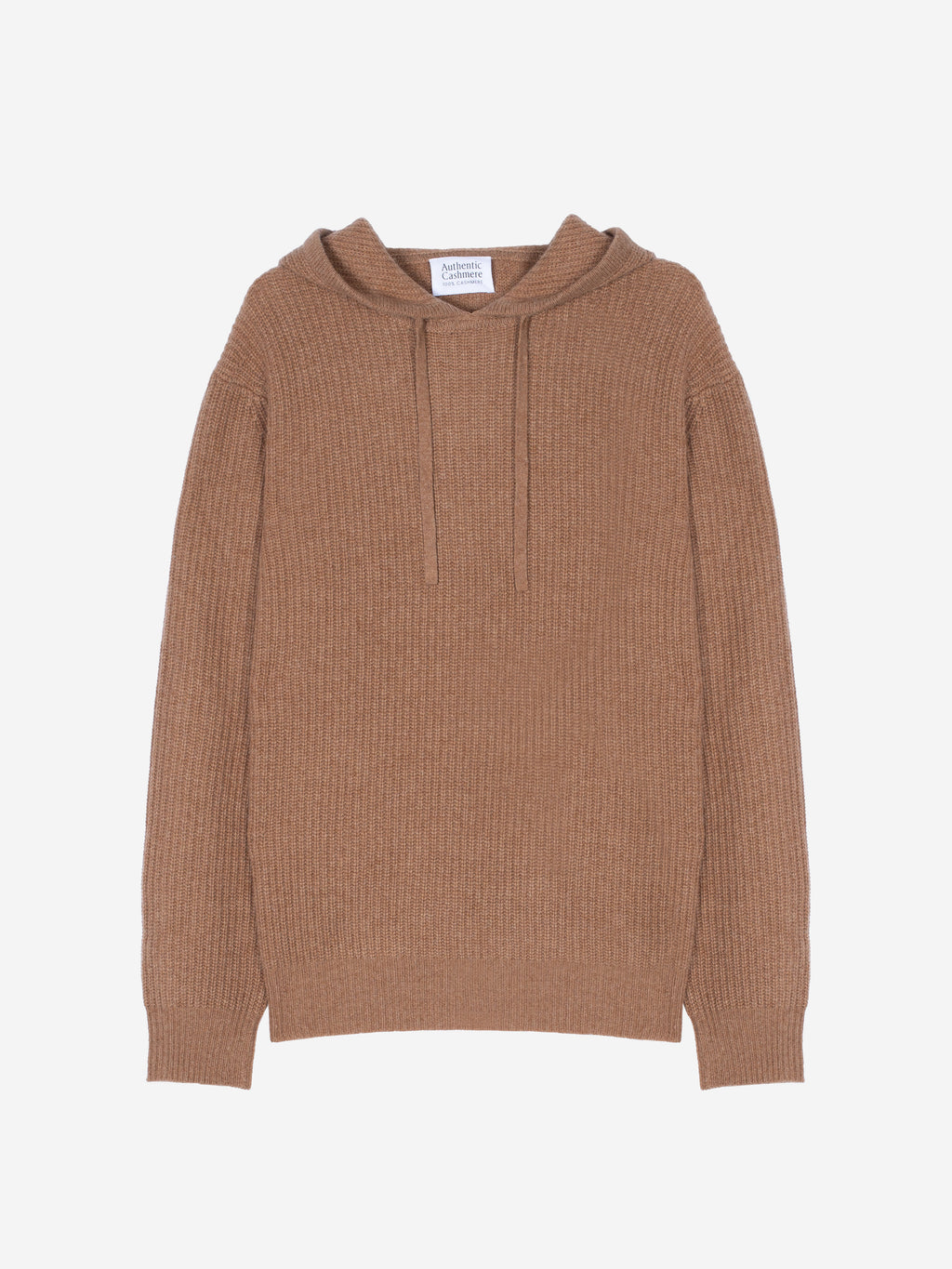 Pull Capuche 4 Fils - Mida - Noisette
