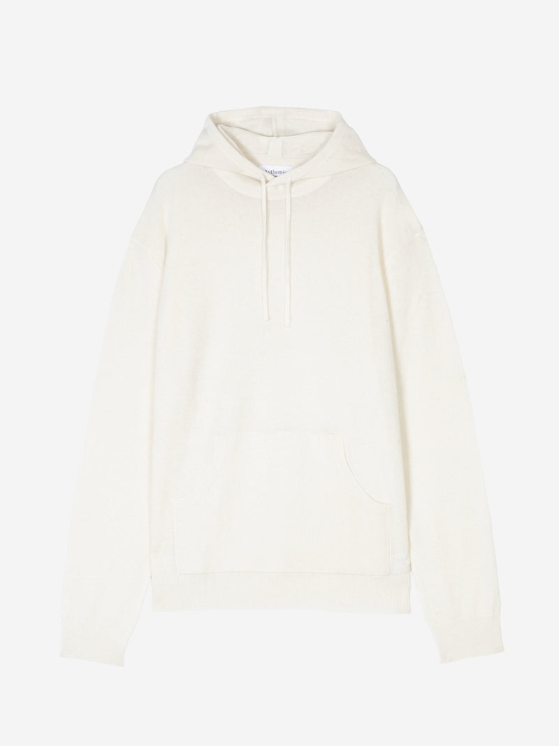 Pull Capuche - 100% Cachemire 2 Fils - Ivoire