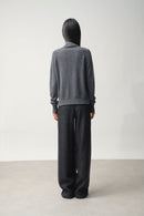 Pull Col Roulé - Cassy - Anthracite Chiné