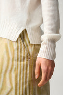Pull Col Roulé - Cassy - Beige