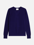 Round Neck Sweater - Célimène - Purple