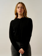 Pull Capuche Svalinna - Noir