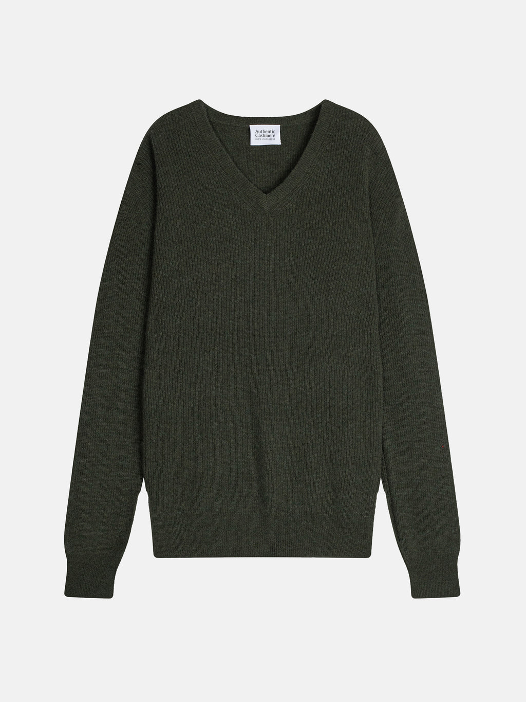 V-Neck Jumper - Jardon - Heather Khaki