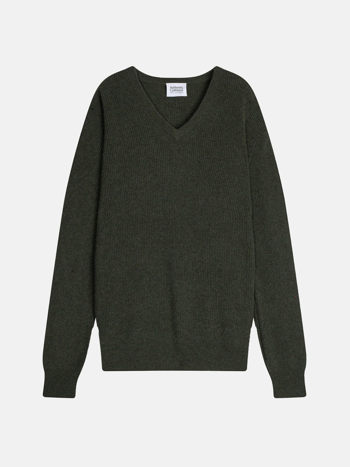 V-Neck Jumper - Jardon - Heather Khaki