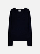Pull Col V 4 Fils - Chelsea - Caviar