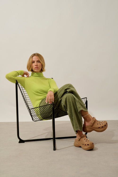 Pull Col Roulé - Bise - Citrus