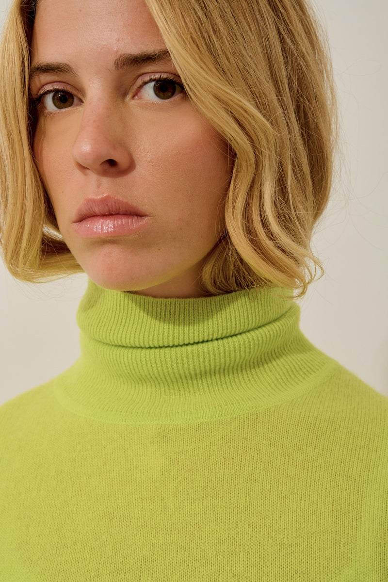 Pull Col Roulé - Bise - Citrus