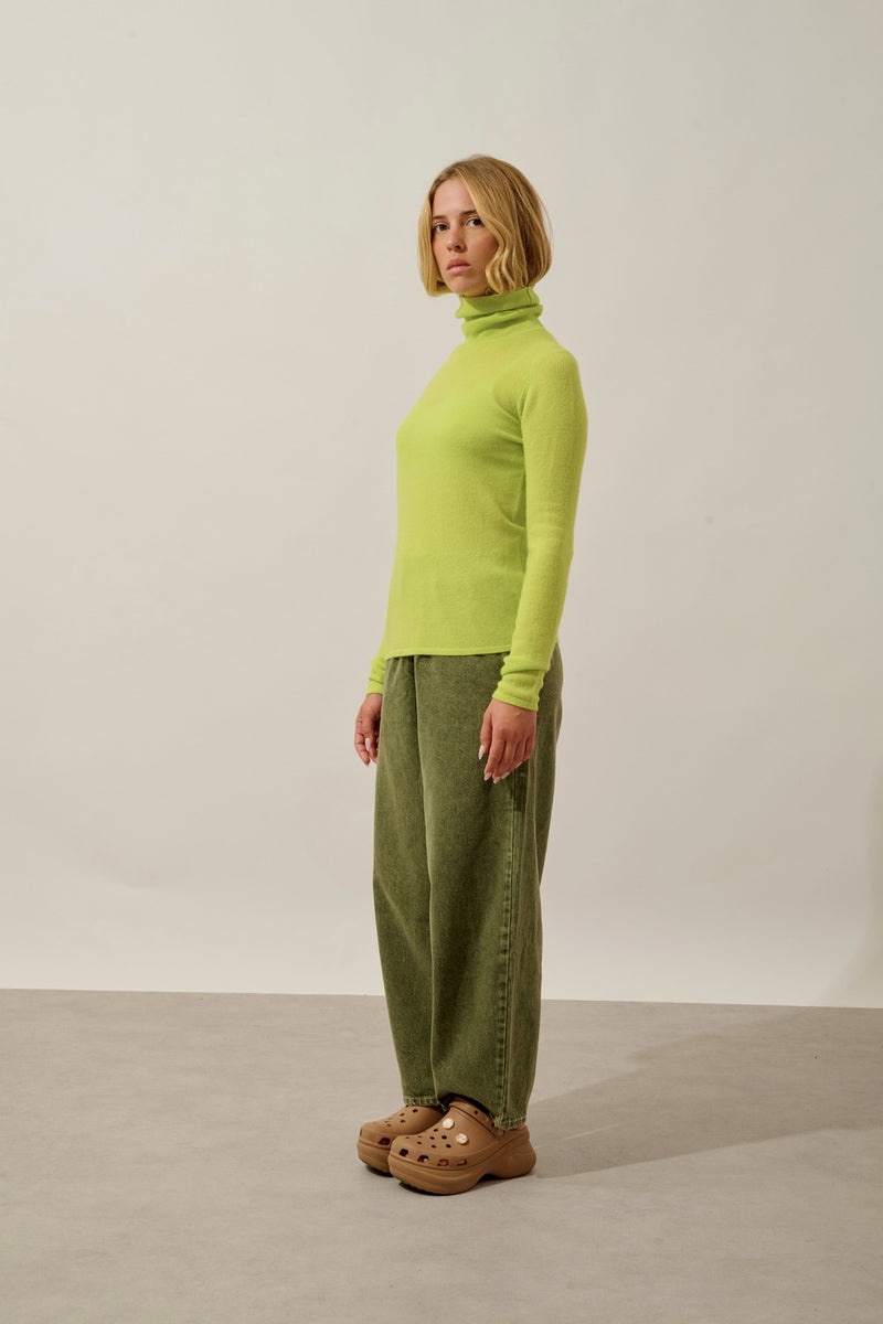 Pull Col Roulé - Bise - Citrus