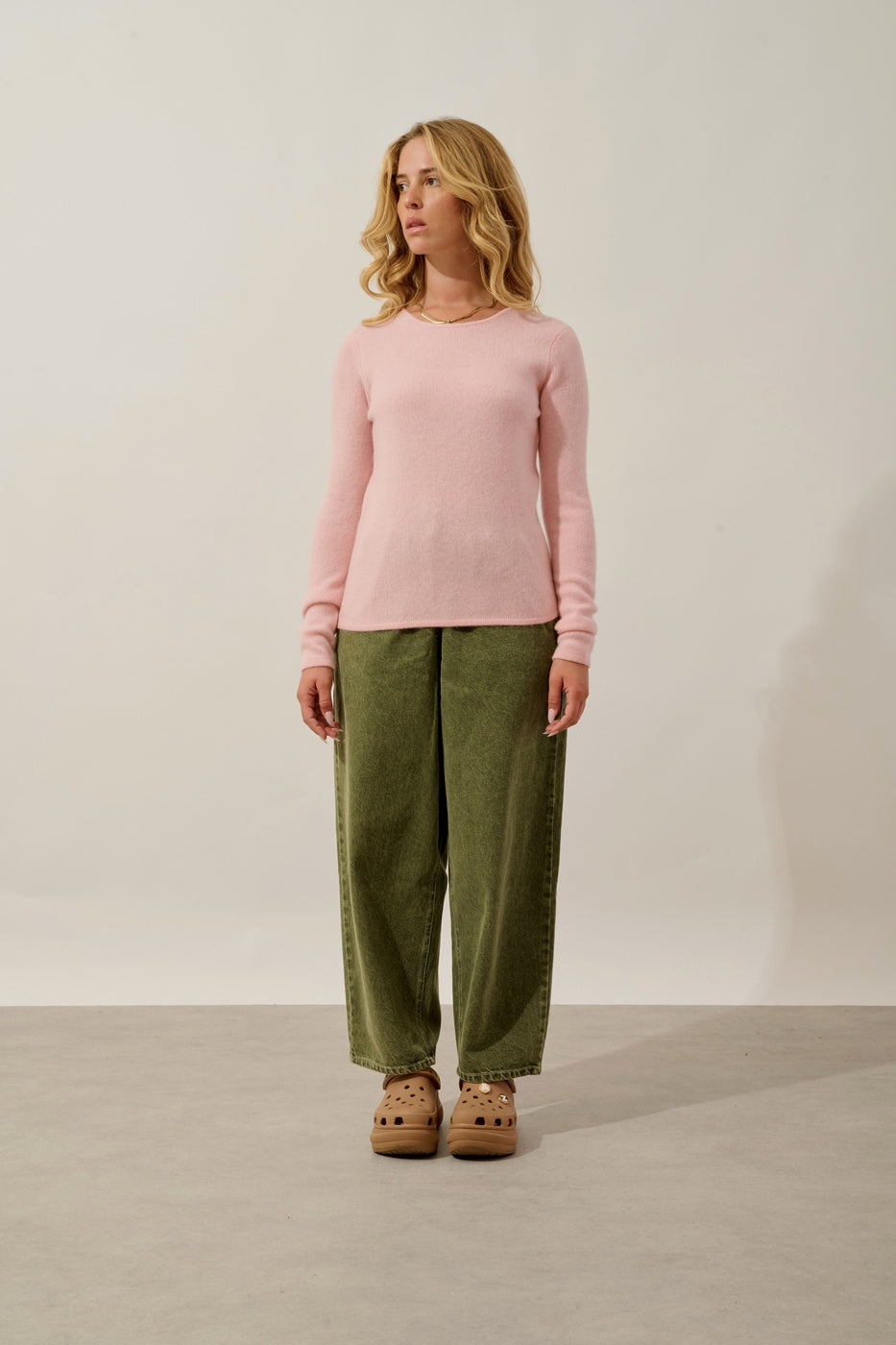 Pull Col Rond 4 Fils - Ivy - Ballerine