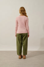 Pull Col Rond 4 Fils - Ivy - Ballerine
