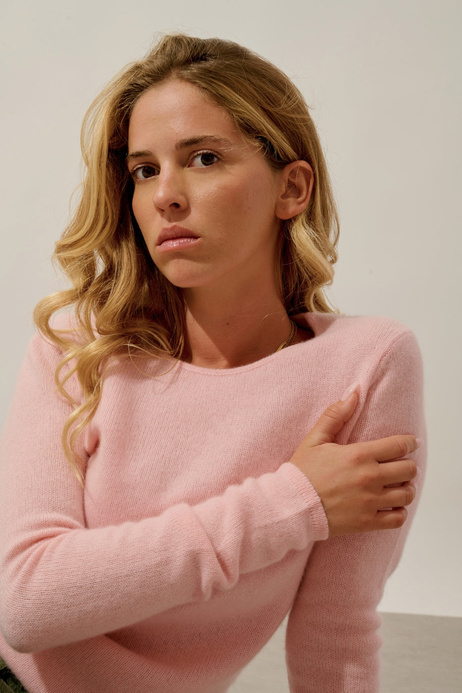 Pull Col Rond 4 Fils - Ivy - Ballerine