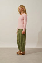 Pull Col Rond 4 Fils - Ivy - Ballerine