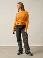 Pull Col Rond 4 Fils Ivy - 100% Cachemire, 4 Fils - Mangue