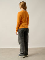 Pull Col Rond 4 Fils Ivy - 100% Cachemire, 4 Fils - Mangue