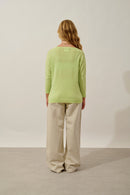 Pull Chauve Souris - Goléon - Citron Vert