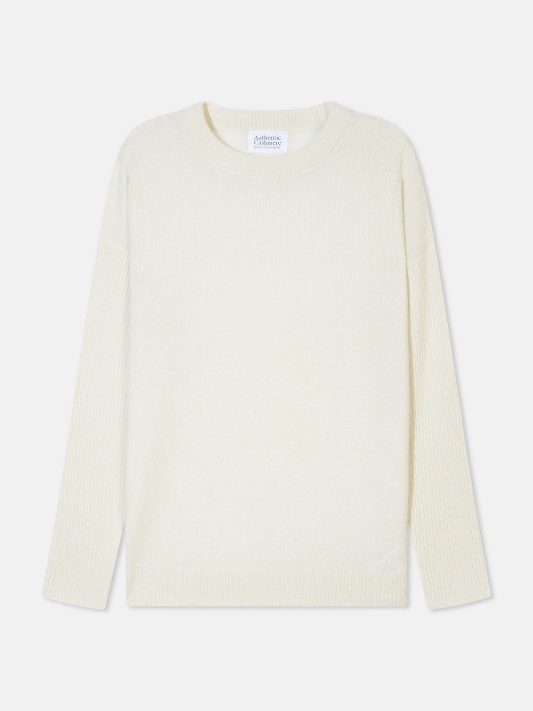 Pull Col Rond Daria - 100% Cachemire, 2 Fils - Eau