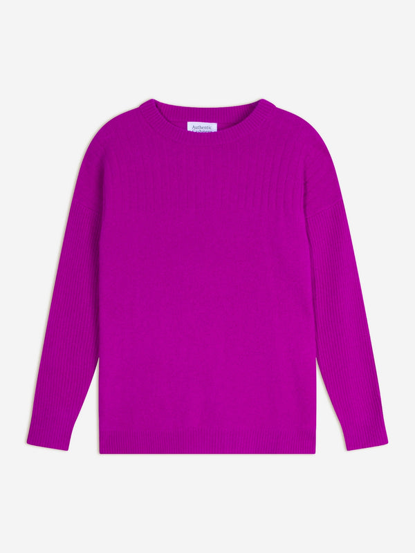 Crew Neck Jumper - Daria - Pink