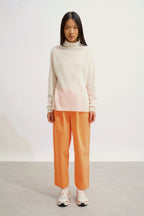 Pull Col Roulé Collin - Ivoire - Femme