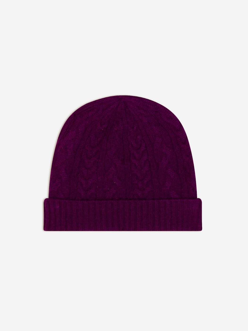 Scott 4-Ply Beanie - Plum