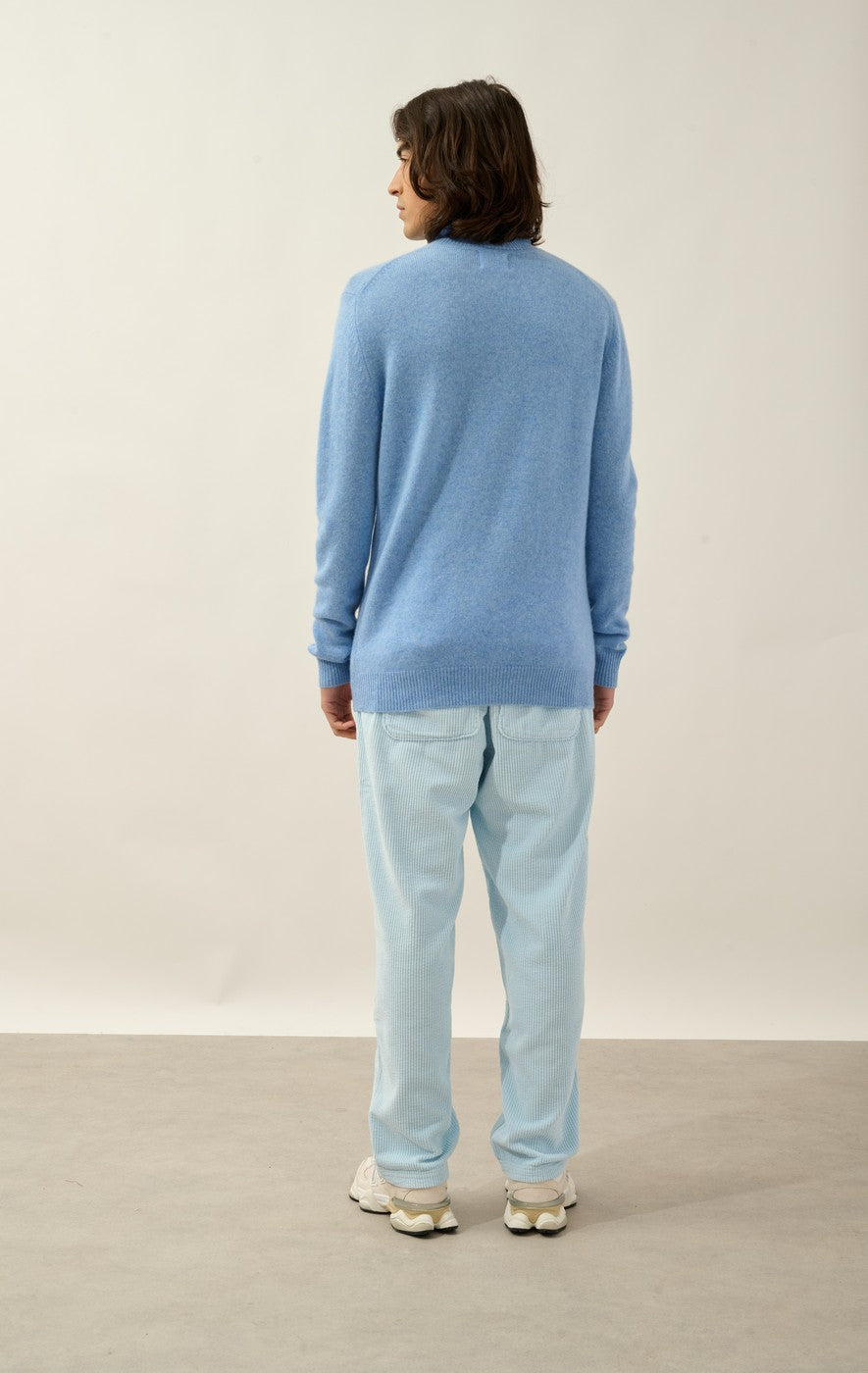 Pull Col Roulé 4 Fils Martin - Sky