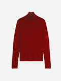 Bise Roll Neck Jumper - Ruby - Women