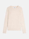 Pull Col Rond Ecrin - Beige Chiné - Femme