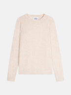 Pull Col Rond - Ecrin - Beige Chiné