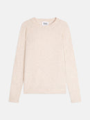 Pull Col Rond Ecrin - Beige Chiné - Femme