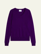 Pull Col V - Gardoria - Violette