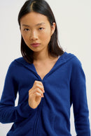 Gilet Zippé Capuche - Colombis - Outremer