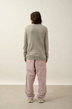 Candice Half-Zip Jumper - Heather Cloud - Men