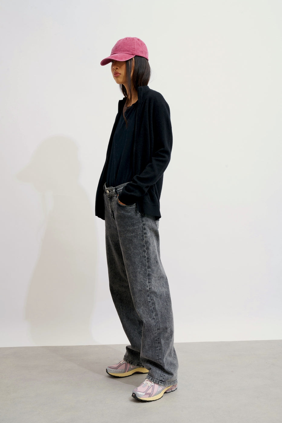 Gilet Zippé Col Montant - Ayr - Noir