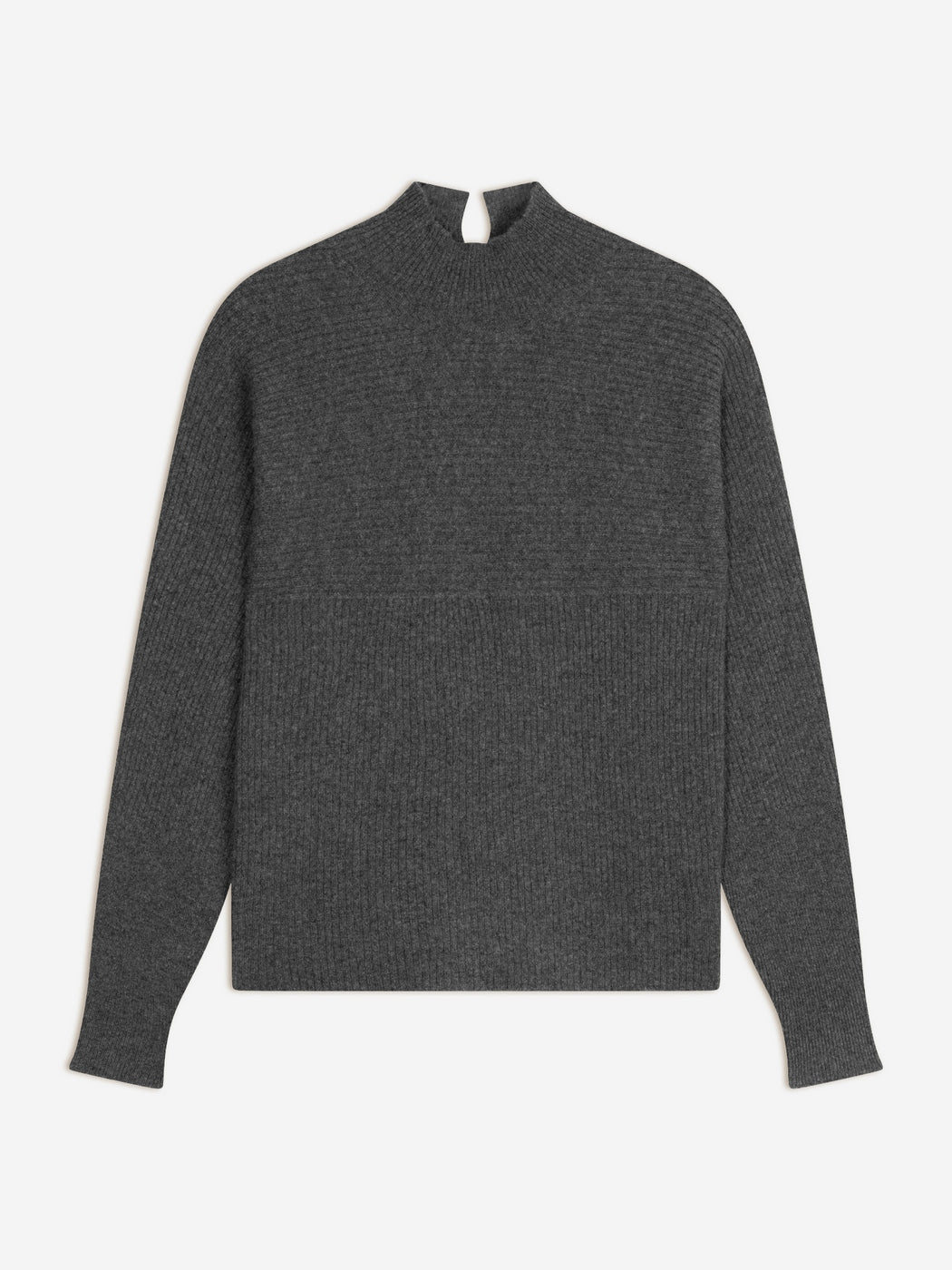 Pull Col Montant Benedicte - Anthracite Chiné