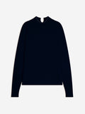 Benedicte High-Neck Jumper - Navy - Women