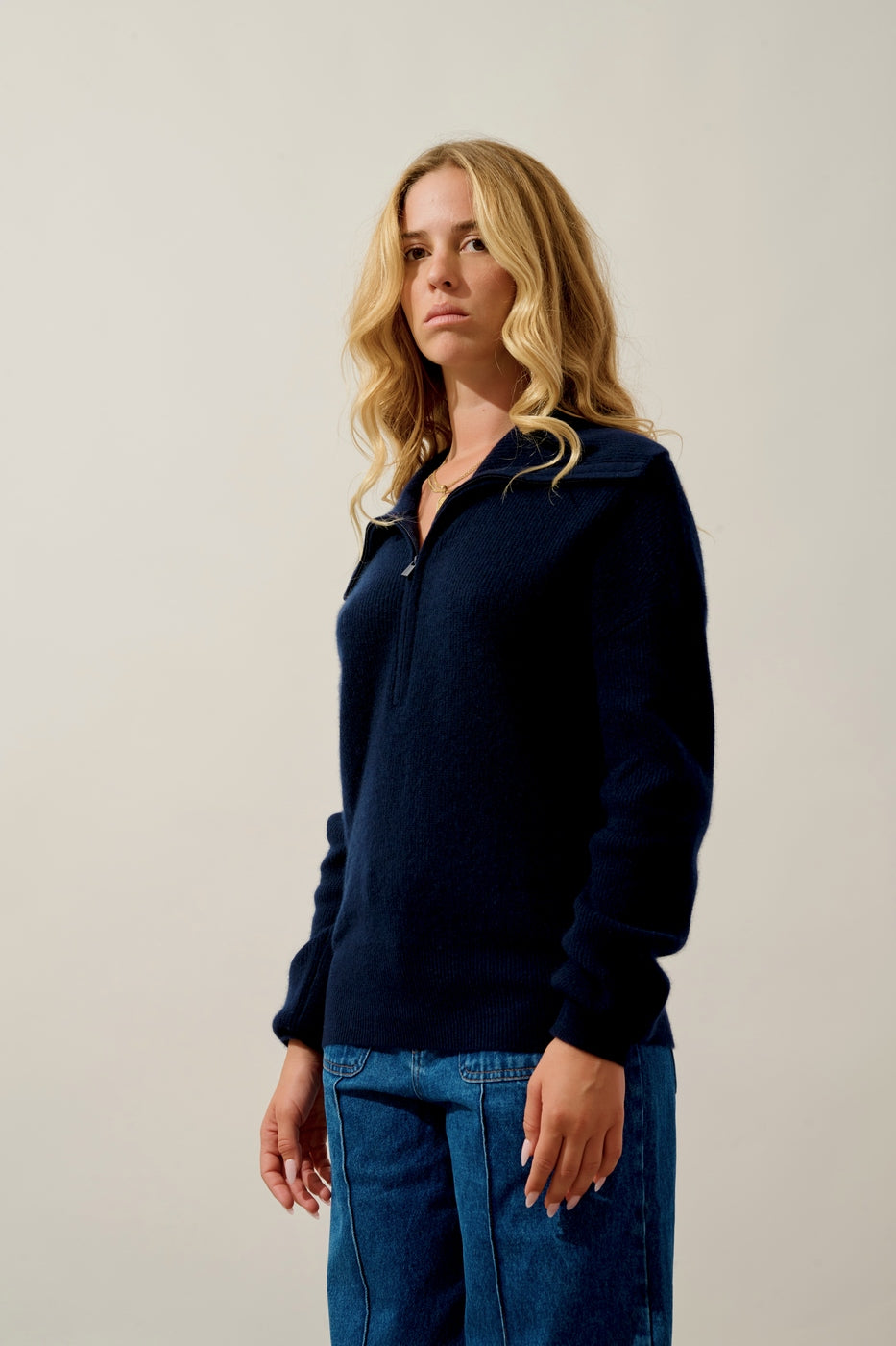 Pull Camionneur Karma - Navy