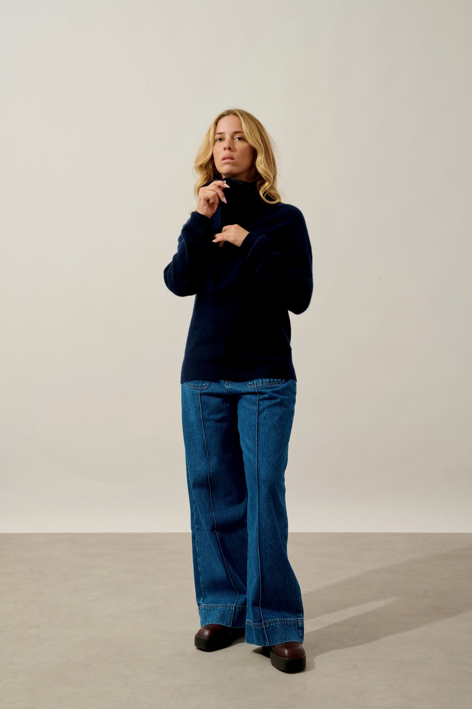 Pull Camionneur Karma - Navy