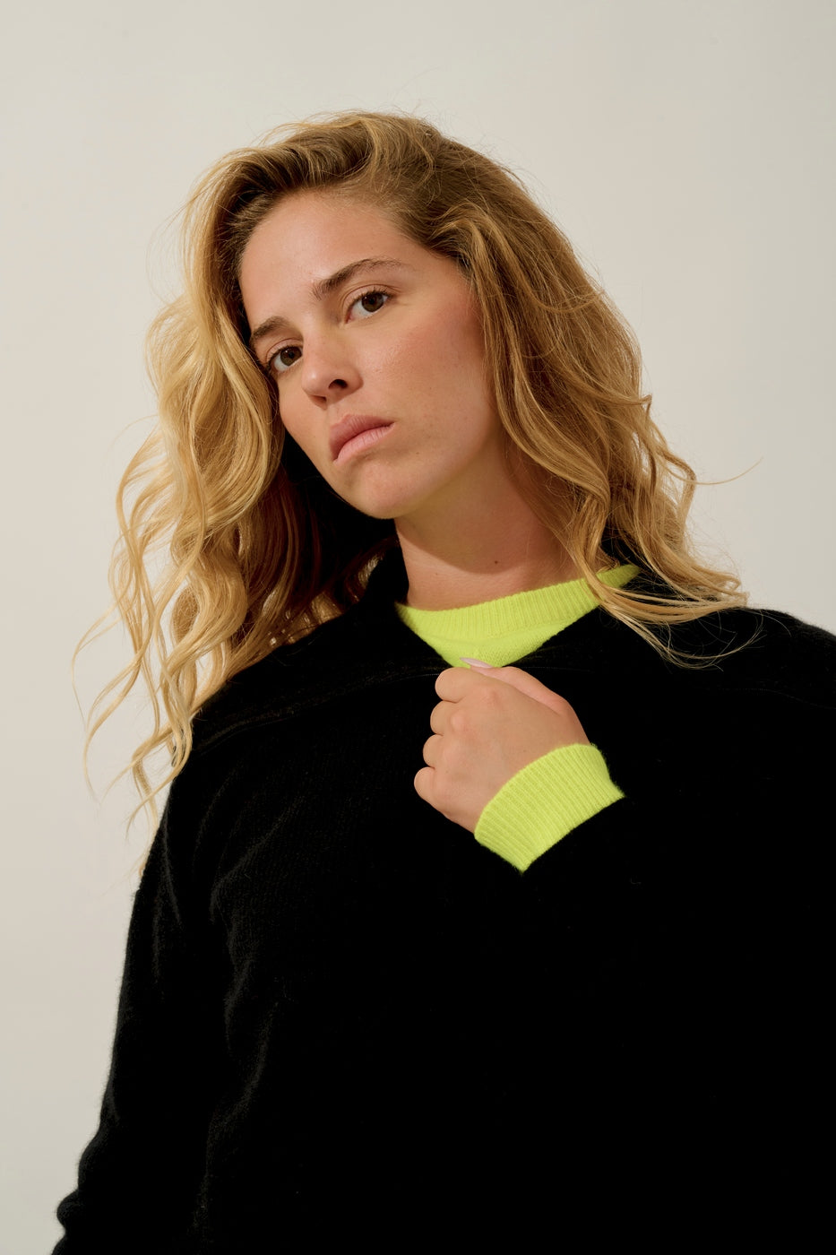 Karma Half-Zip Jumper - Black - Women