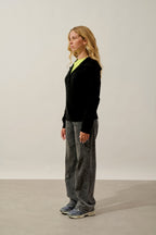 Karma Half-Zip Jumper - Black - Women
