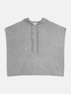 Poncho Capuche Elsa - Nuage Chiné - Femme