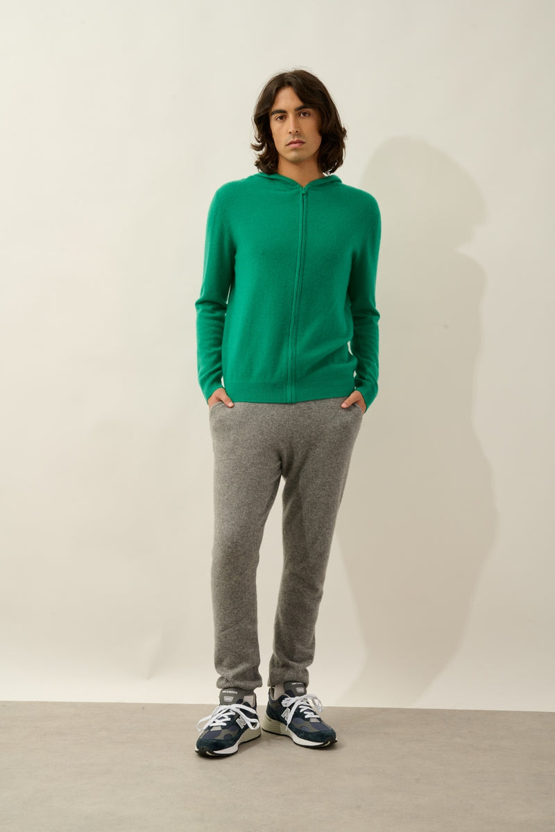 Gilet Zippé Capuche - Neurre - Menthe