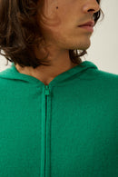 Gilet Zippé Capuche - Neurre - Menthe